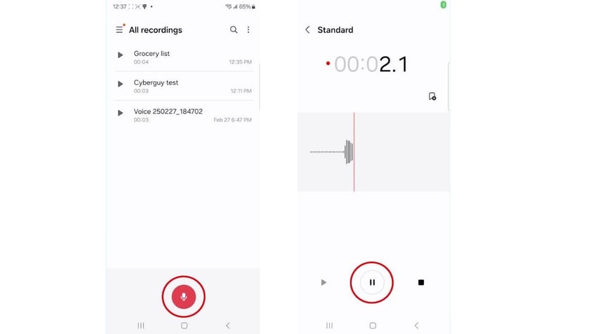 How to record voice notes on iPhone and Android