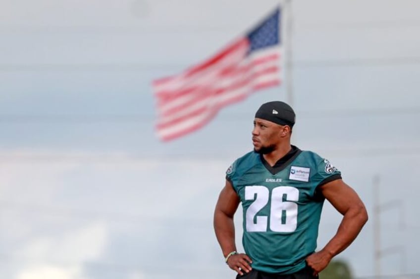 Philadelphia Eagles running back Saquon Barkley is the major threat to the Kansas City Chi