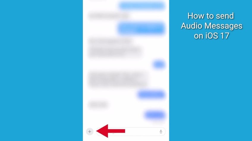 how to use the new audio message features in ios 17