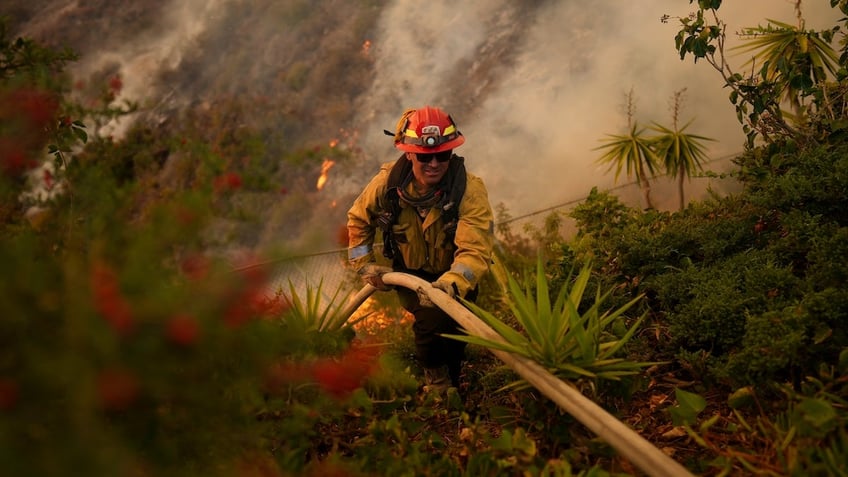 Firefighters wildfire