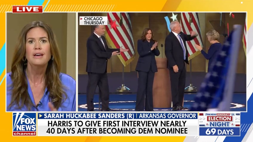 Sarah Sanders on Fox News Channel