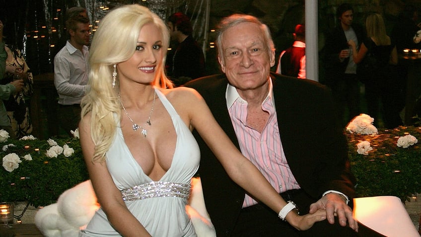 hugh hefners ex holly madison defends decision not to speak after playboy founders death