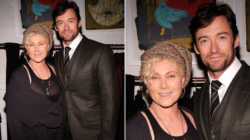 hugh jackmans crush on deborra lee turned into 27 year romance star once talked her out of leaving