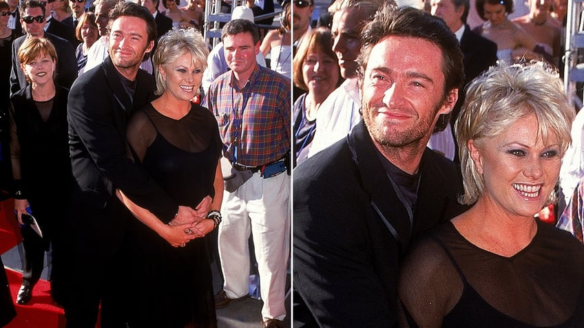 hugh jackmans crush on deborra lee turned into 27 year romance star once talked her out of leaving