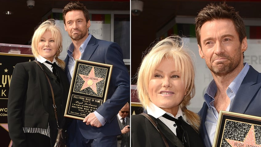 hugh jackmans crush on deborra lee turned into 27 year romance star once talked her out of leaving