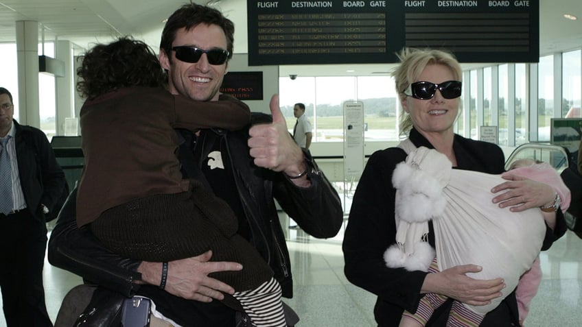 hugh jackmans crush on deborra lee turned into 27 year romance star once talked her out of leaving