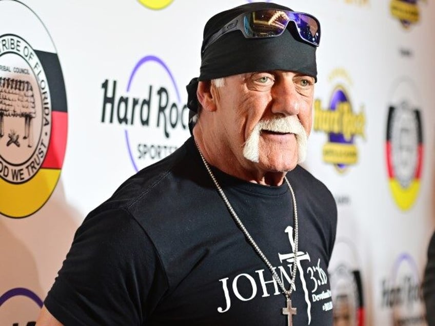 Hulk Hogan attends a New Era In Florida Gaming Event at Seminole Hard Rock Hotel & Casino Tampa on December 08, 2023 in Tampa, Florida. (Julio Aguilar/Getty)