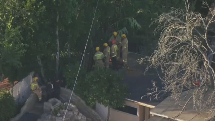 human remains dug up from yard in los angeles neighborhood linked to person missing for nearly 6 months