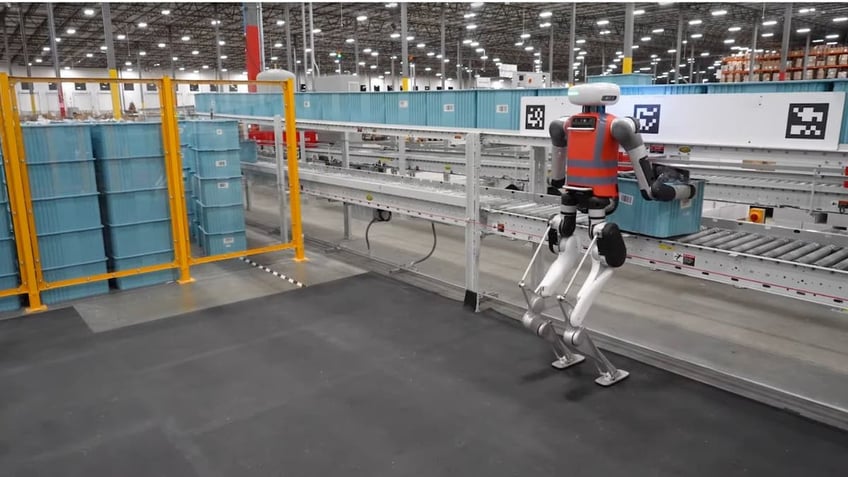 Humanoid robots are now doing work of humans in a Spanx warehouse