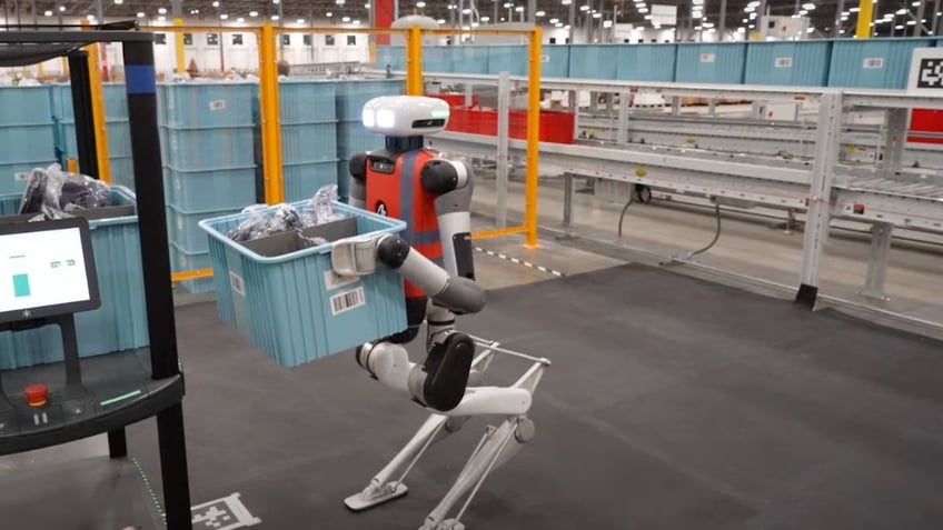 Humanoid robots are now doing work of humans in a Spanx warehouse