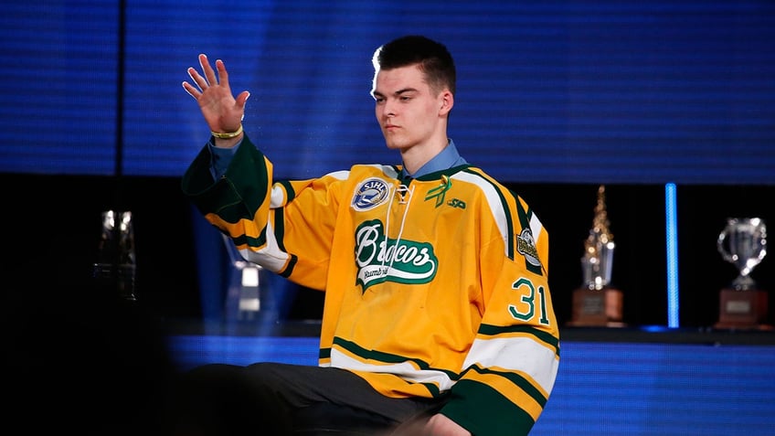 Jacob Wassermann at the NHL awards