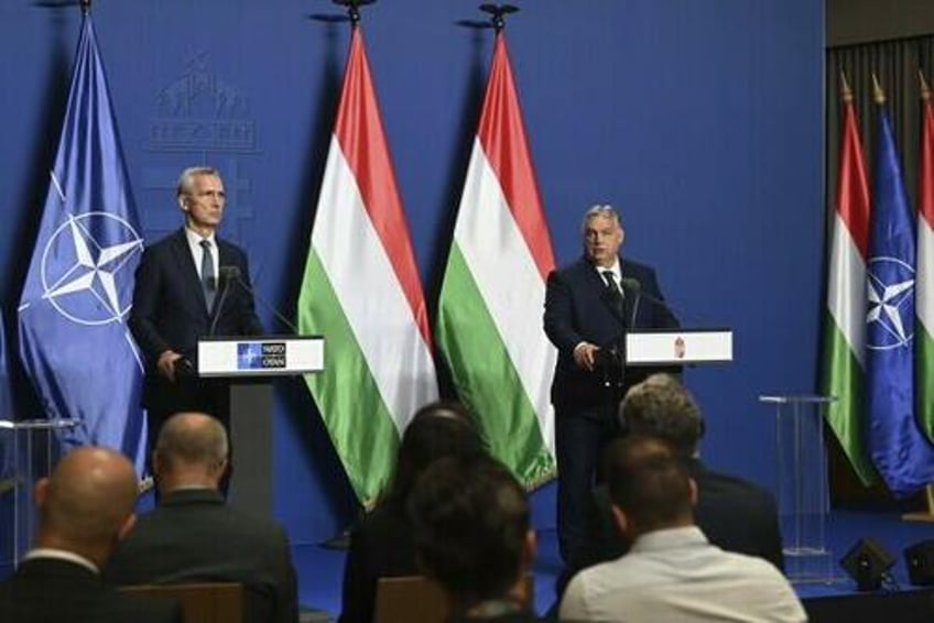 hungary will jump off the nato train of escalation as its hopeless orban