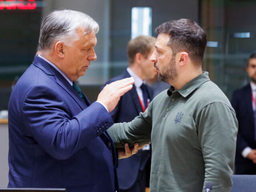 BRUSSELS, BELGIUM - JUNE 27: Hungarian Prime Minister Viktor, leader of the right-wing pop