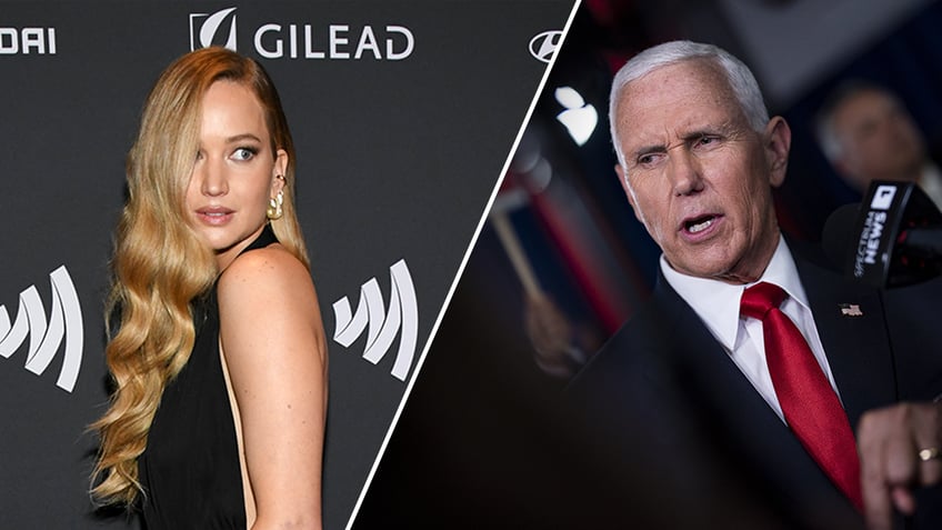 Jennifer Lawrence and Mike Pence split