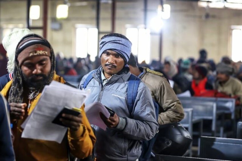 Indians queuing for jobs aimed at plugging wartime employment gaps in Israel say the risks to their safety are preferable to hunger at home