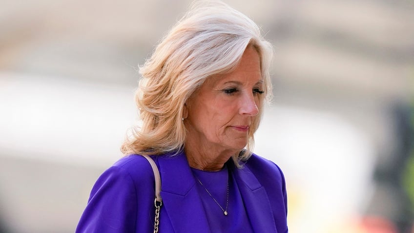 First lady Jill Biden arrives ahead of Hunter Biden's trial at federal court