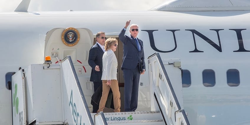 hunter biden traveled to at least 13 countries with vp dad i can catch a ride with him