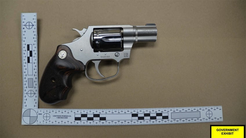 Hunter Biden revolver evidence photo