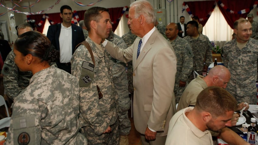 Joe Biden visiting son in Iraq