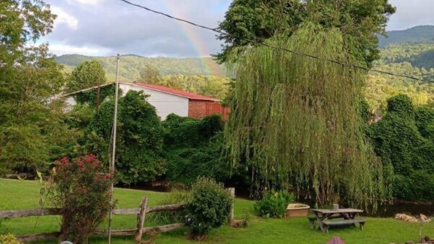 What Dara Cody's property looked like before Hurricane Helene.