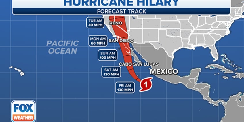 hurricane hilary is strengthening rapidly and will likely become major storm today forecasters say