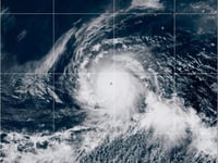 Hurricane Kristy strengthens into a Category 4 storm in the Pacific Ocean