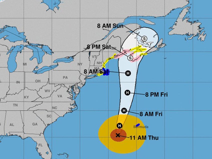 hurricane lee nhc warns of potential life threatening storm surge for massachusetts