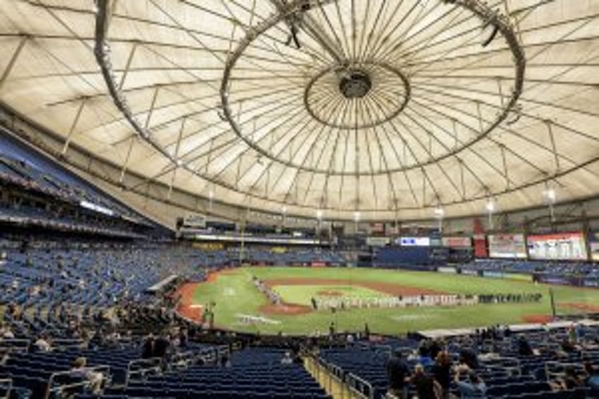 Hurricane Milton rips roof off Tampa Bay Rays' Tropicana Field