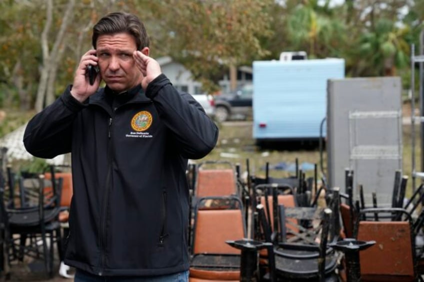 hurricane shooting test desantis leadership as he trades the campaign trail for crisis management