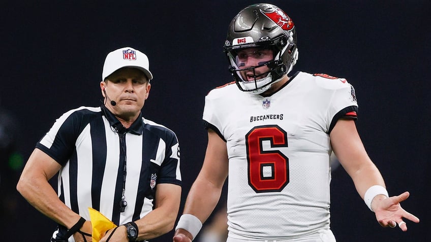 hyped baker mayfield goes viral for vulgar comment during bucs win over saints