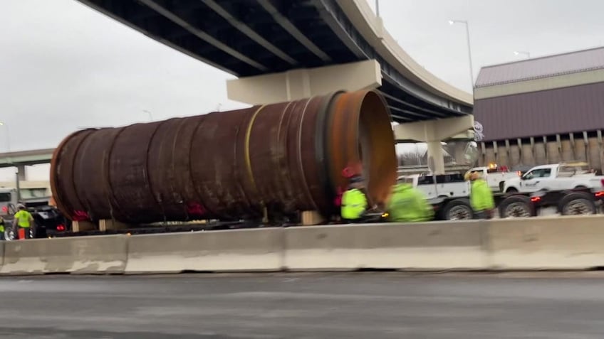 Philadelphia bridge hit by truck