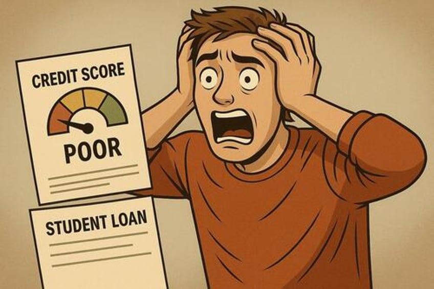 i dont know what to do borrowers report credit score carnage as student loans hit reports