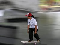 ‘I made it’: Thai 12-year-old fulfils Olympic skateboard dream