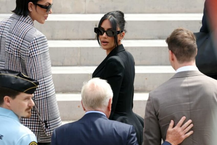 Kim Kardashian's appearance attracted a massive media presence