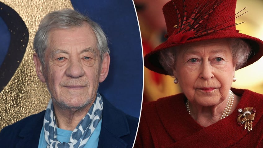 ian mckellen, queen elizabeth