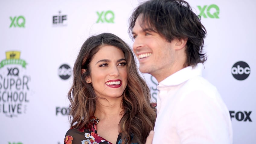 Nikki Reed and husband Ian Somerhalder