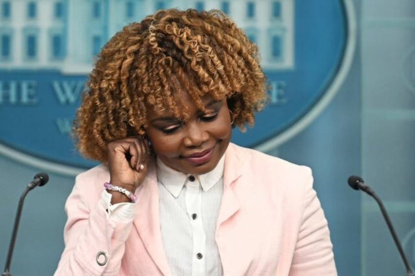 Press Secretary Karine Jean-Pierre said White House staffers marked President Joe Biden's