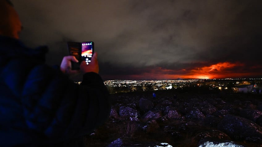 iceland rocked by fourth volcano eruption in recent months spewing fountains of lava