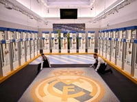 Iconic Real Madrid lockers on display in London auction