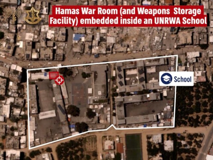 IDF hits Hamas at UNRWA school (IDF)