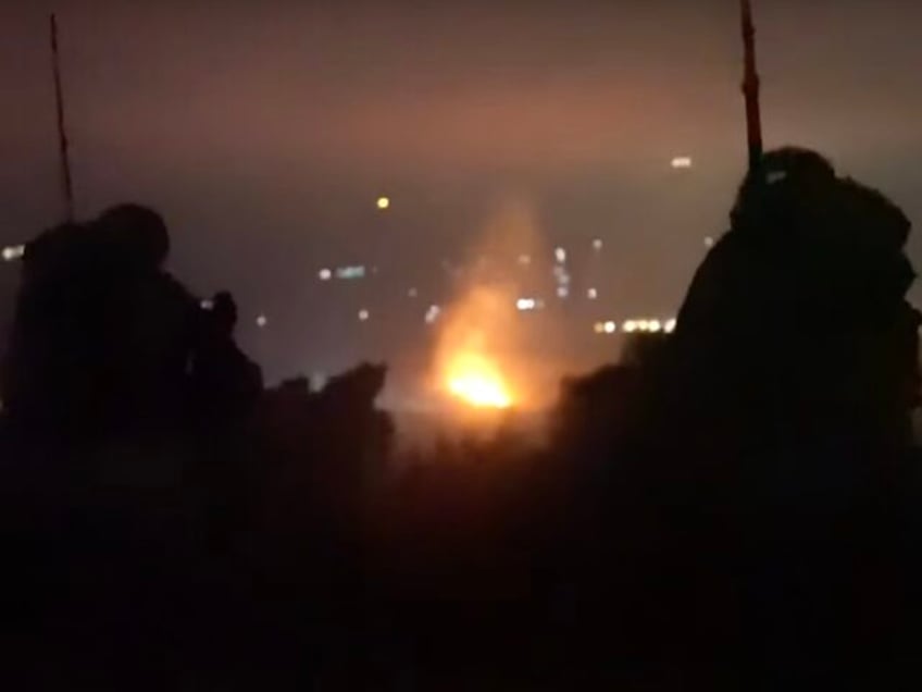 IDF strike in Lebanon (IDF / YouTube)