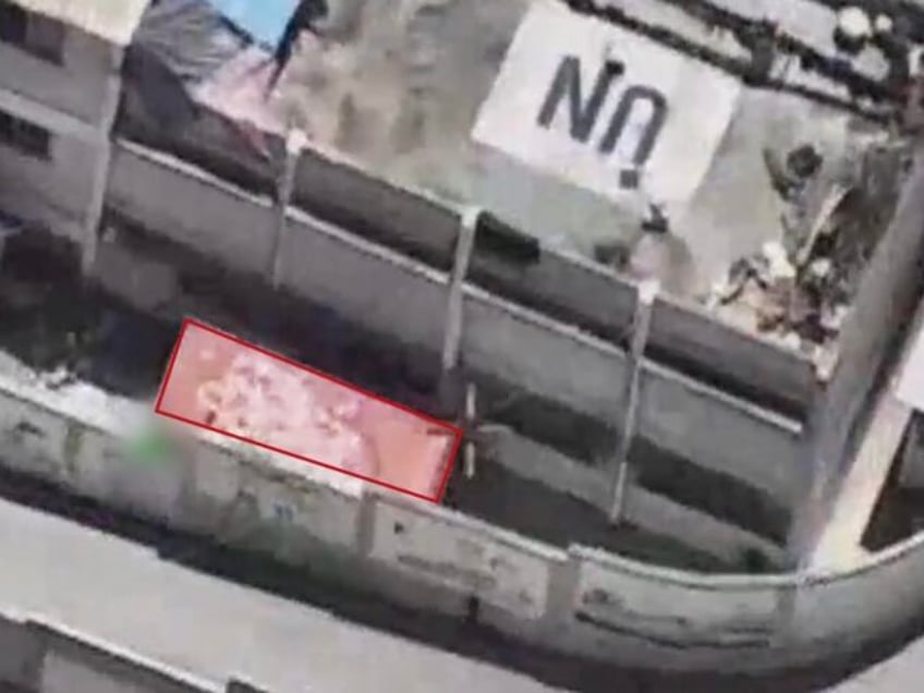 IDF shows Hamas container at UN school (IDF)