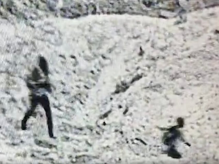 Terrorists spotted (Screenshot / IDF)