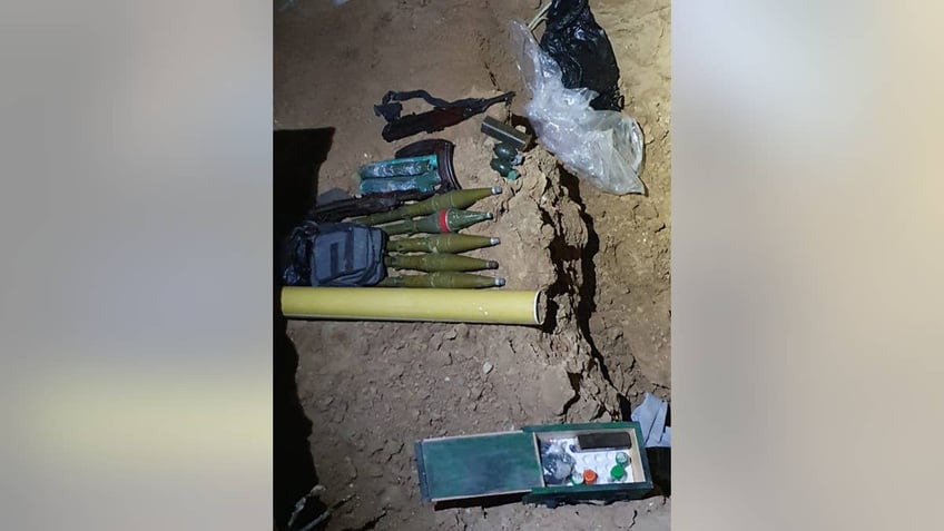 idf troops raid hamas compound seize weapons cache from hidden tunnel in rafah