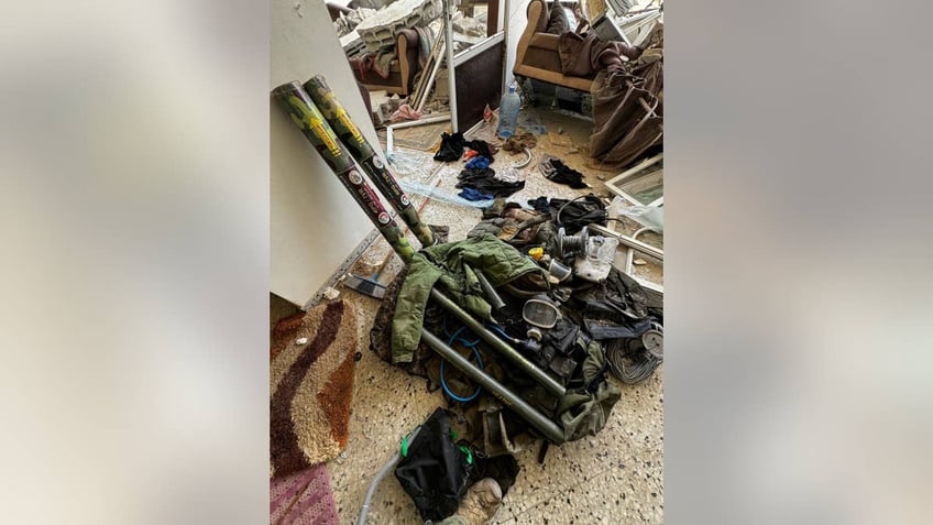 idf troops raid hamas compound seize weapons cache from hidden tunnel in rafah