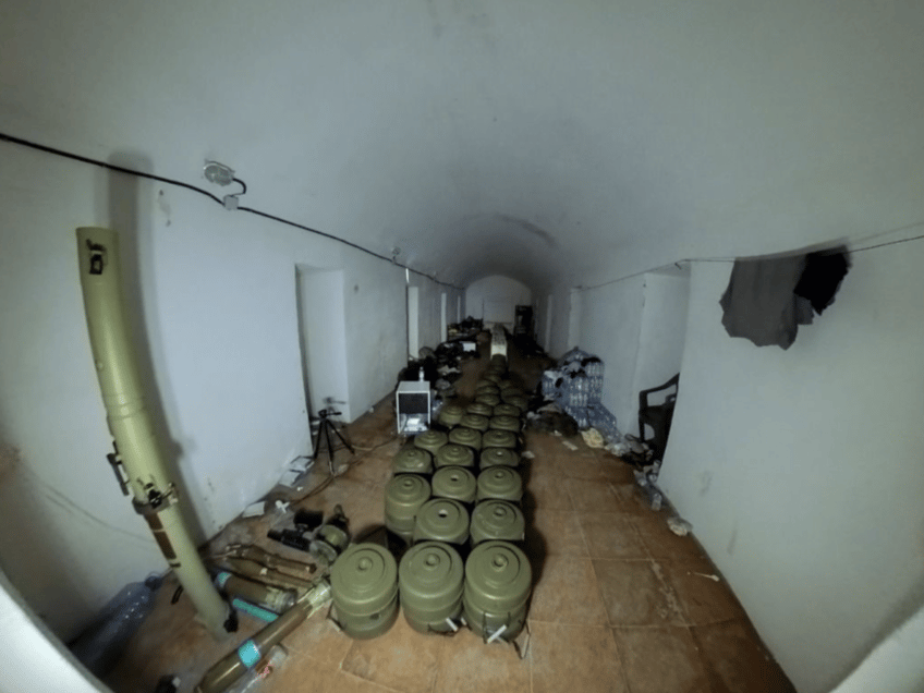 idf uncovers massive underground hezbollah tunnel near border