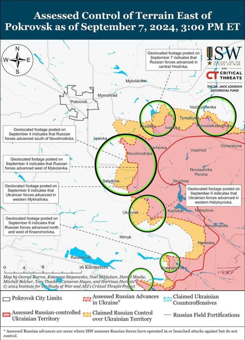 if russia takes pokrovsk the rest of eastern ukraine will fall