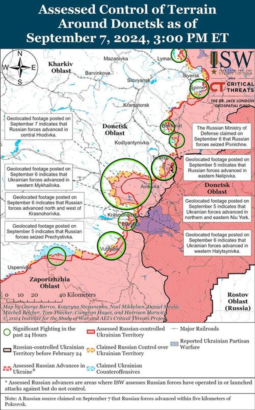 if russia takes pokrovsk the rest of eastern ukraine will fall