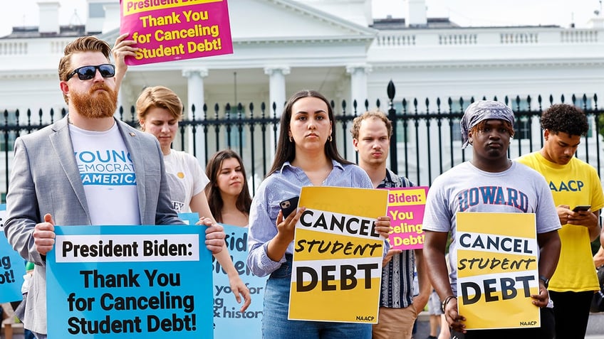 Student loan forgiveness activists