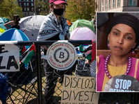 Ilhan Omar excuses Columbia anti-Israel unrest but branded Jan 6 protesters 'violent mob'